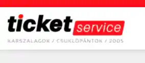  Ticket Service Kuponok